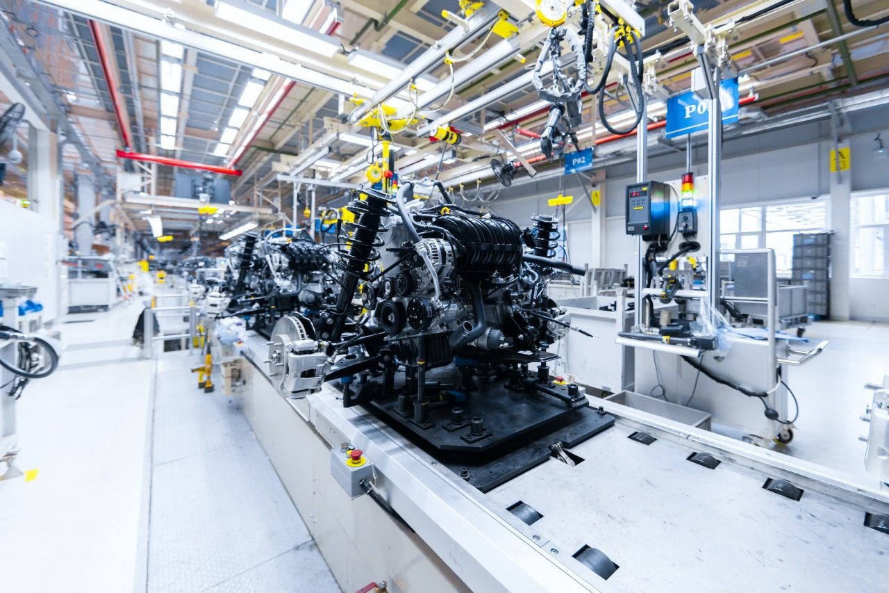 Precision industrial mechanical assembly